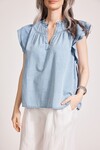 EB&IVE MELENIA FRILL TOP