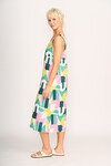 FOIL SUNSEEKER DRESS