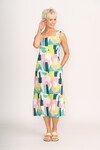 FOIL SUNSEEKER DRESS