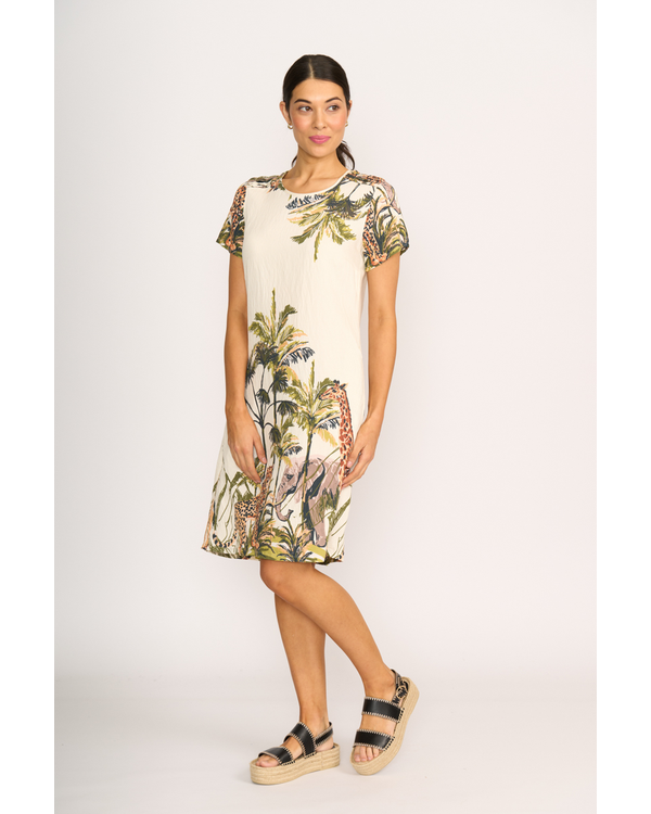 PREEN PINTUCK DRESS