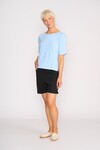 ESPLANDE WIDE NECK TEE