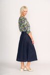 FOIL ELASTIC HEM TOP