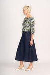 FOIL ELASTIC HEM TOP