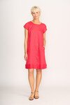 FOIL PLEAT DRESS