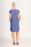 FOIL PLEAT DRESS