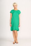 FOIL PLEAT DRESS