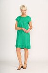 FOIL PLEAT DRESS