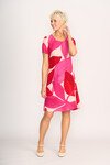 FOIL SWING BACK DRESS
