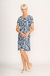 FOIL SWING BACK DRESS