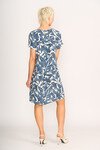 FOIL SWING BACK DRESS