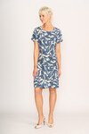 FOIL SWING BACK DRESS