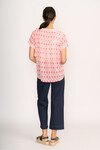 MEMO DROP HEM BLOUSE