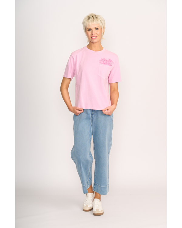 MEMO PATCH POCKET TEE