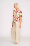 FOIL PLEAT BACK TOP