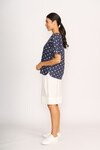 FOIL PLEAT BACK TOP