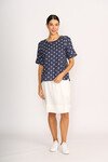 FOIL PLEAT BACK TOP