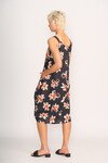 FOIL ADJUSTABLE STRAP DRESS