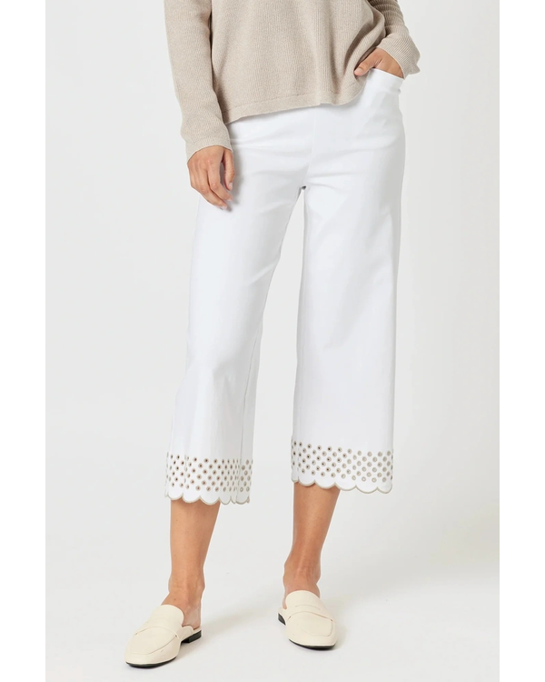 GORDON SMITH SCALLOP HEM PANT