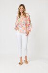 GORDON SMITH SPRING FLORAL TOP