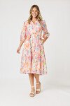 GORDON SMITH SPRING FLORAL DRESS