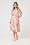 GORDON SMITH SPRING FLORAL DRESS
