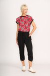 MEMO DRAPED CUFF DETAIL PANT