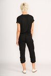 MEMO DRAPED CUFF DETAIL PANT
