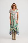 TALISMAN ROSA FRILL DRESS