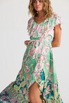 TALISMAN ROSA FRILL DRESS
