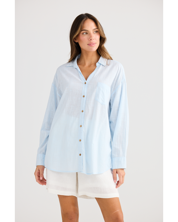 HOLIDAY CLAM OVERSHIRT