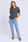 FOXWOOD BLAIR SHORT SLEEVE KNIT TOP