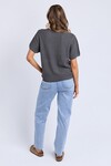 FOXWOOD BLAIR SHORT SLEEVE KNIT TOP