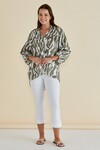 BETTY BASICS GRAZIA BLOUSE