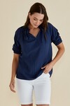 BETTY BASICS JOANNE BLOUSE