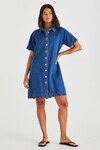 SASS VALE DENIM DRESS