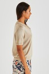 SASS ABBIE KNIT  POLO