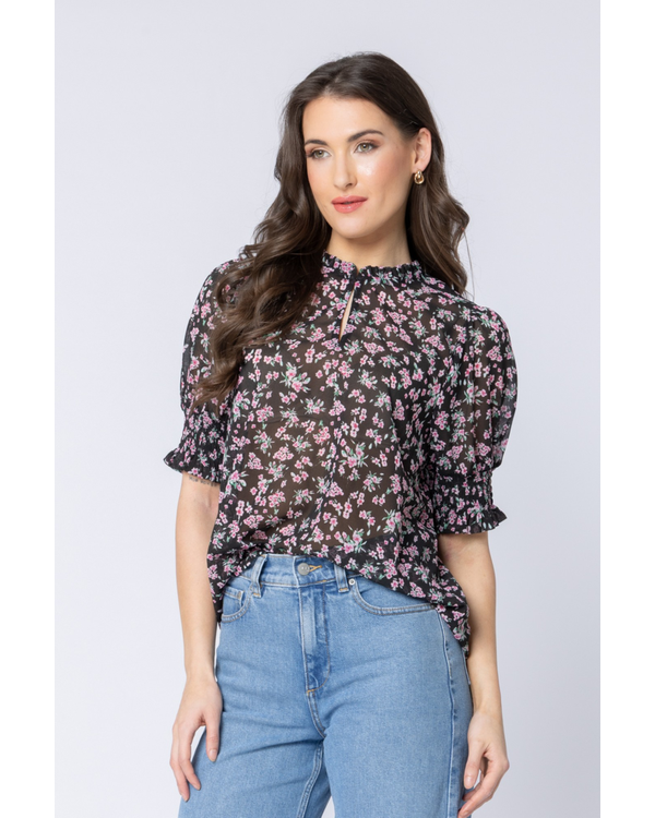 SEEKING LOLA MOVEMENT BLOUSE