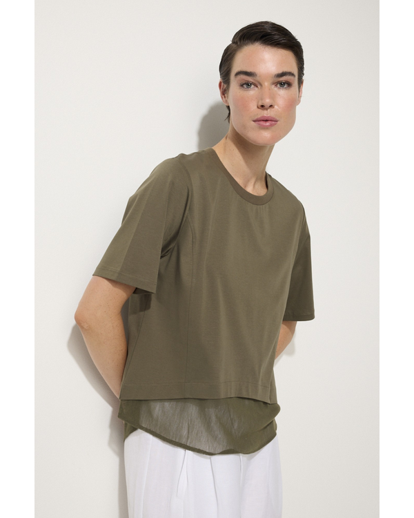 MARCO POLO MESH PANEL TEE