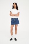 HUFFER DENIM MINI SKIRT