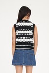 HUFFER ZIGGY STRIPE VEST