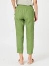 GORDON SMITH RIBBED WAIST LINEN PANT