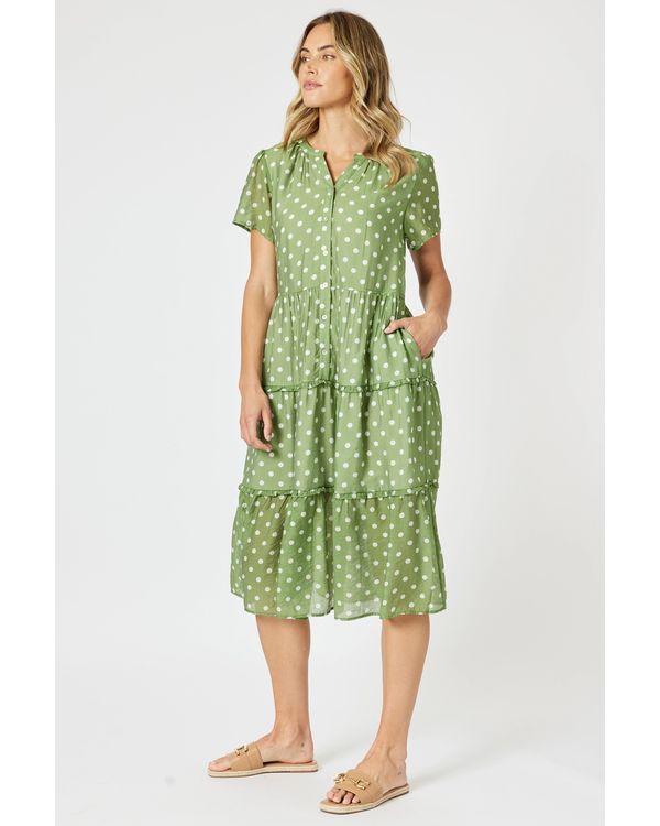 GORDON SMITH BASIL SPOT DRESS