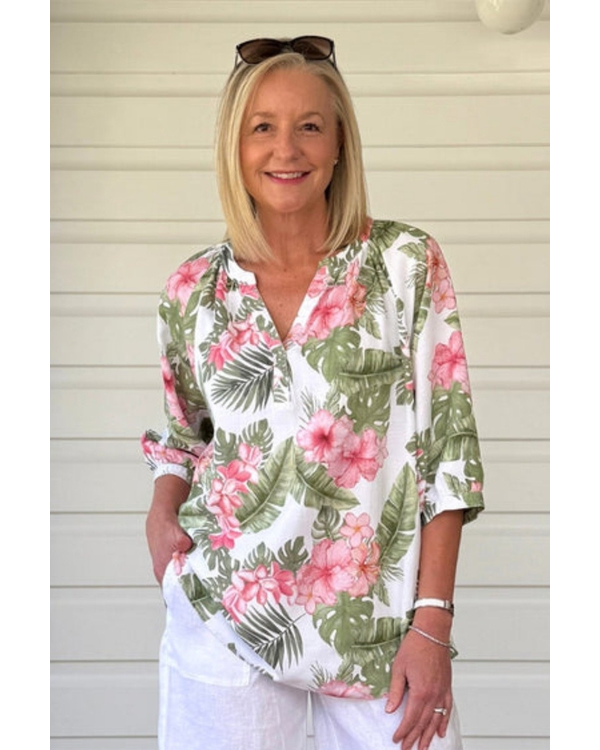 GORDON SMITH CALEDONIA TOP