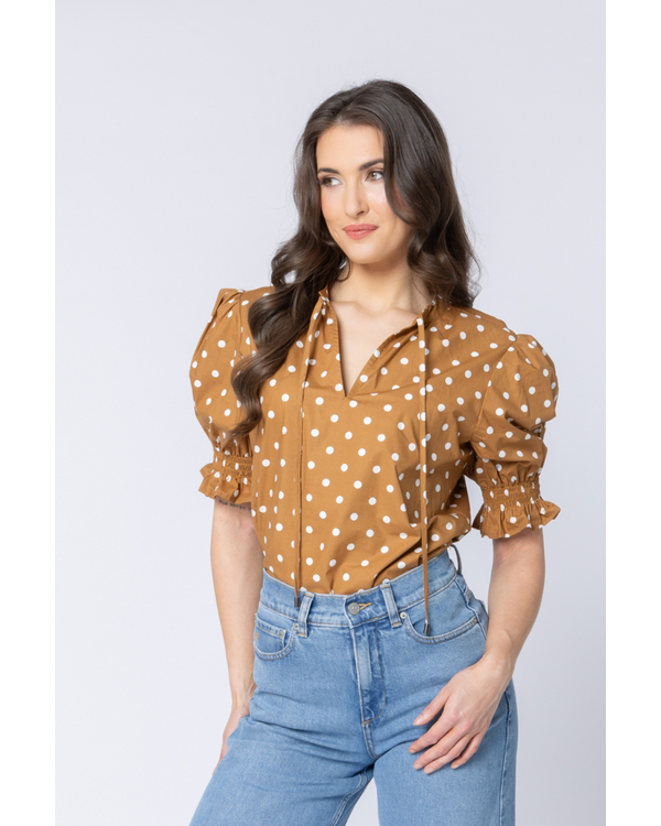 LEILA+LUCA HONEY BLOUSE
