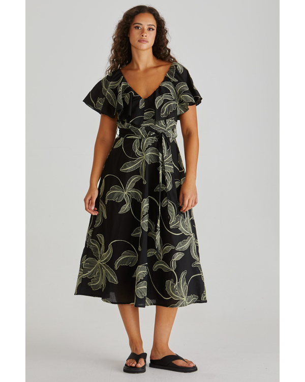 SASS ROSITA RUFFLE DRESS