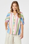 THREADZ LUCY STRIPE TOP
