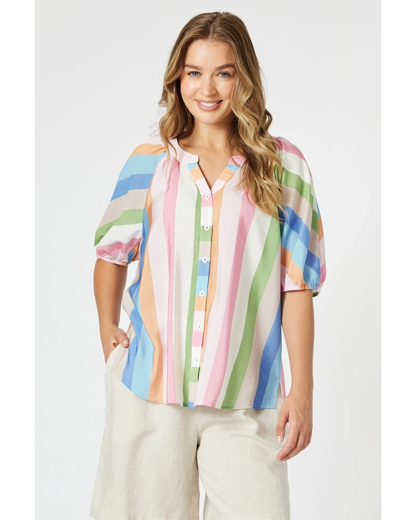 THREADZ LUCY STRIPE TOP
