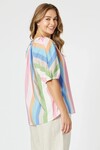 THREADZ LUCY STRIPE TOP