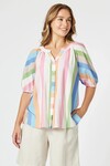 THREADZ LUCY STRIPE TOP