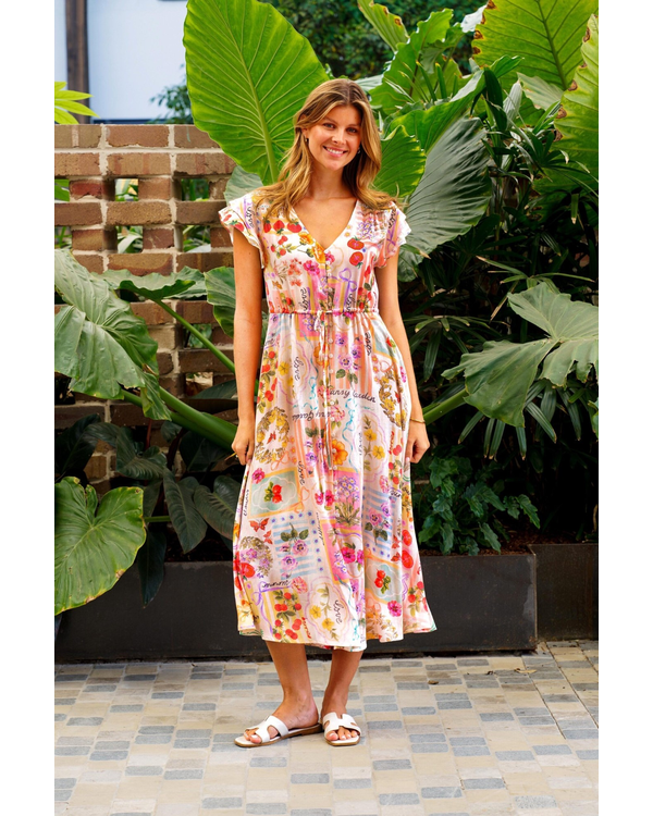 BOHO ARIA MIDI DRESS